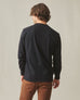 Men's Long Sleeve Pocket Tee - Black
